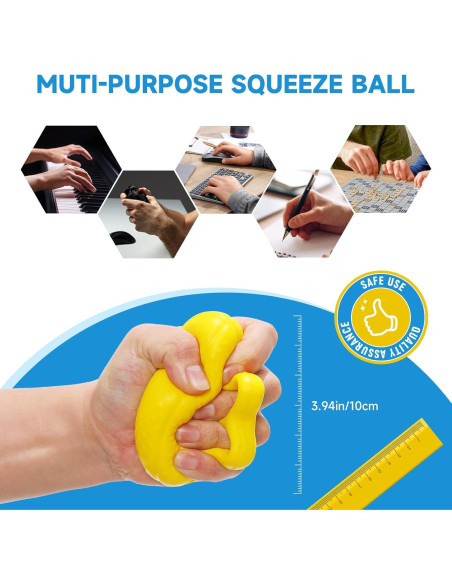 Bola de Compresión Fanwer para Dedos y Muñeca 11x9.5cm