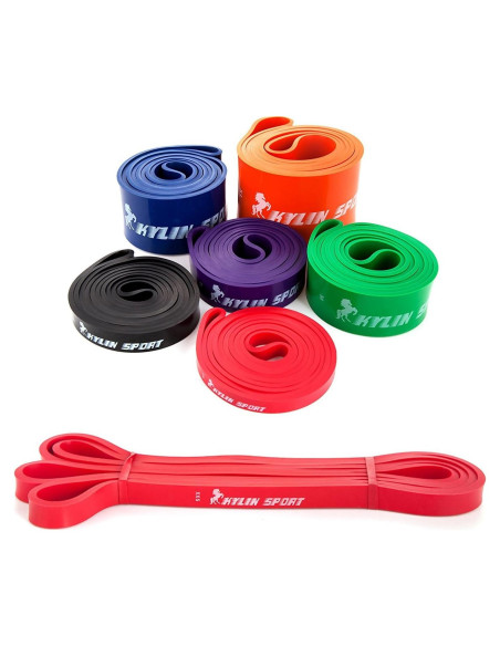 Banda de Resistencia KYLIN SPORT 15-35LBS Rojo 104cm