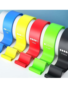 Juego de Bandas de Resistencia VLoxPm - 5 Niveles para Fitness 2
