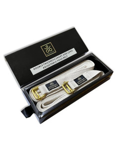 Correa de Yoga Samadhaan Ajustable Doble Grosor 2 Unidades