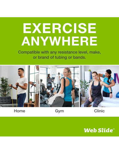 Correas de Anclaje Web Slide - Paquete de 12 - Antideslizantes