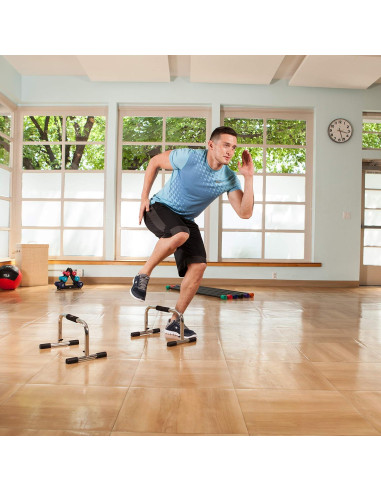 Barras de Flexión JFIT Pro 11" con Agarraderas Antideslizantes