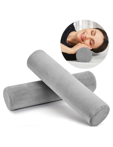 Almohadas Cilíndricas Cervical AllSett Health 2 Pack 43x10 cm