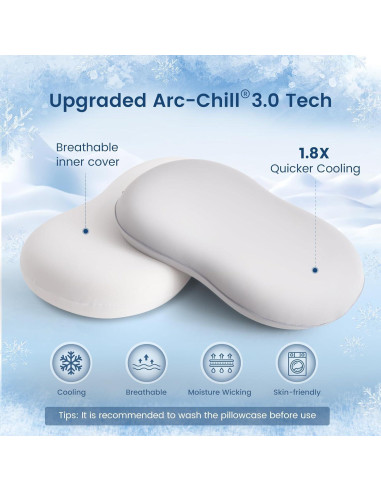 Almohada de Enfriamiento Elegear con Resortes M Gris