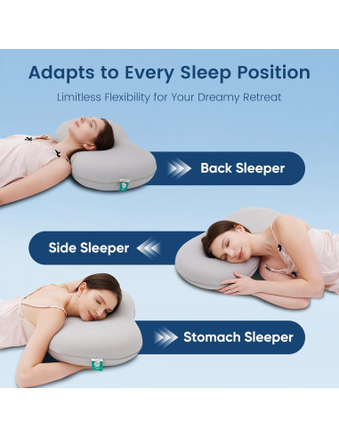 Almohada de Enfriamiento Elegear con Resortes M Gris