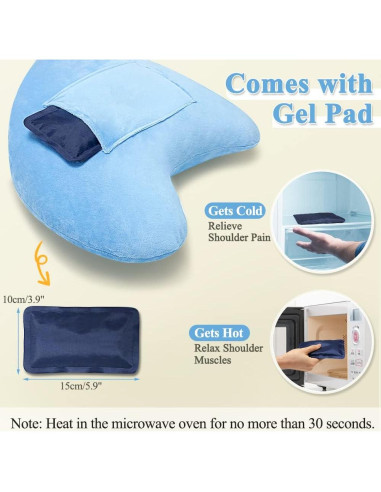 Almohada de recuperación para hombro AOSSA LMH100 azul