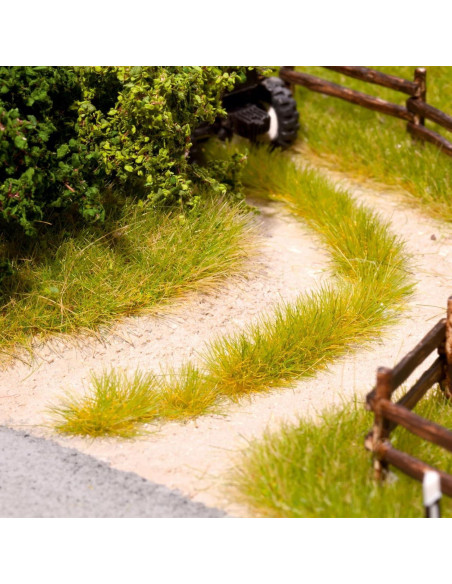 Kit 126 Piezas Grama Estática Rizada Warmtree para Dioramas