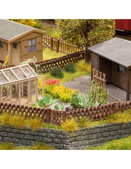 Kit 126 Piezas Grama Estática Rizada Warmtree para Dioramas