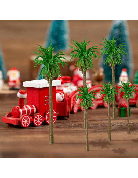12 Mini Árboles de Palma de Coco BLLREMIPSUR para Diorama