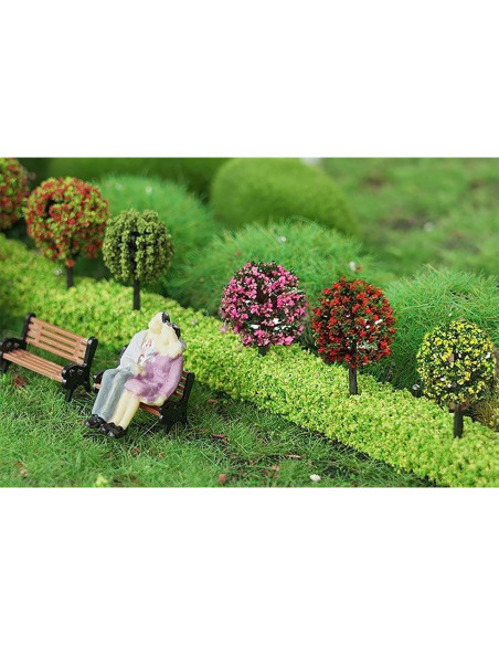 90 Árboles Modelo Miniatura OrgMemory para Diorama Escenario 90 Árboles Modelo Miniatura OrgMemory para Diorama Escenario