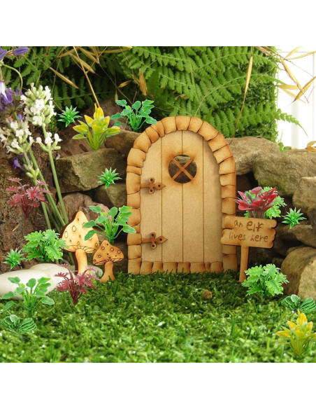 Conjunto de Plantas en Miniatura FOIMAS 100pcs - Jardín de Hadas