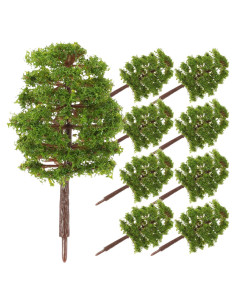 Modelo de Árboles Hechos a Mano SEWACC 20pcs 9cm
