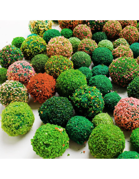 90 Piezas Árboles Miniatura Warmtree para Dioramas y Ferrocarriles