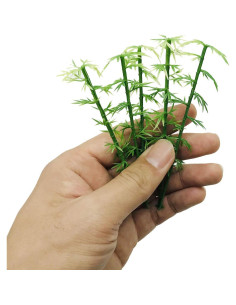 120 Árboles de Bambú Woohome 5 Tamaños Verde Decoración 2