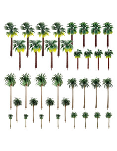 Modelo de Árboles de Palma de Coco Cayway 36 PCS 7-16 cm