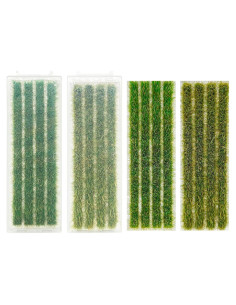 Woohome 2 Cajas Campo de Arroz Estático para Dioramas