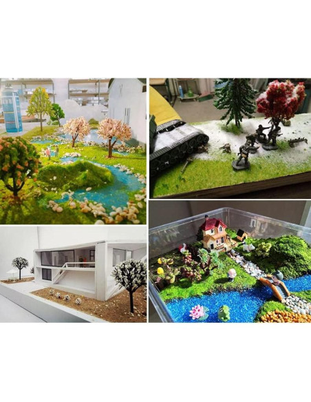 Kit de Paisajismo NWFashion 300g - Piedra, Nieve, Hierba