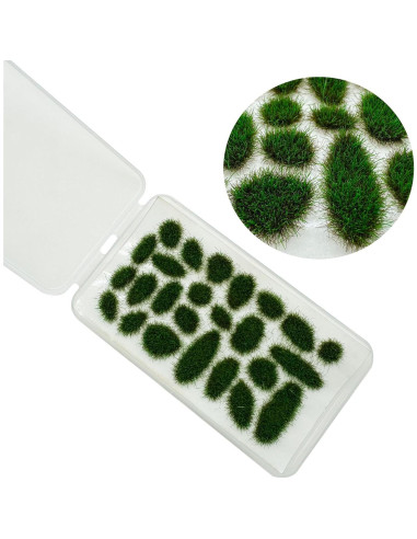 51 PCS Hierba Estática Attuslla Estilo B para Dioramas