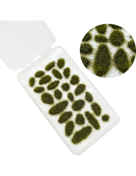 51 PCS Hierba Estática Attuslla Estilo B para Dioramas