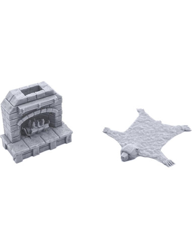 Conjunto de Muebles de Taberna EnderToys 60 Piezas 3D RPG