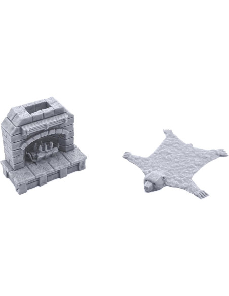 Conjunto de Muebles de Taberna EnderToys 60 Piezas 3D RPG