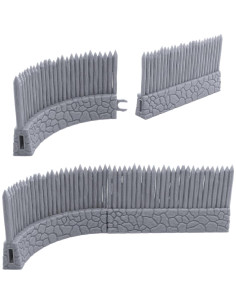 Bastión Vikingo EnderToys 3D para RPG y Wargame 28mm 2