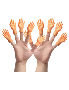 Títeres de Dedo Pequeños Yolococa - 10 Piezas