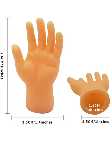 Títeres de Dedo Pequeños Yolococa - 10 Piezas