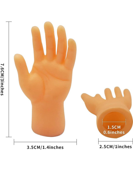 Títeres de Dedo Pequeños Yolococa - 10 Piezas