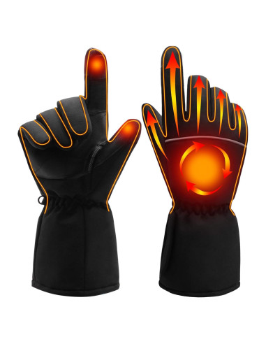 Guantes Calentados Eléctricos GEMSTONEGO Impermeables Talla L