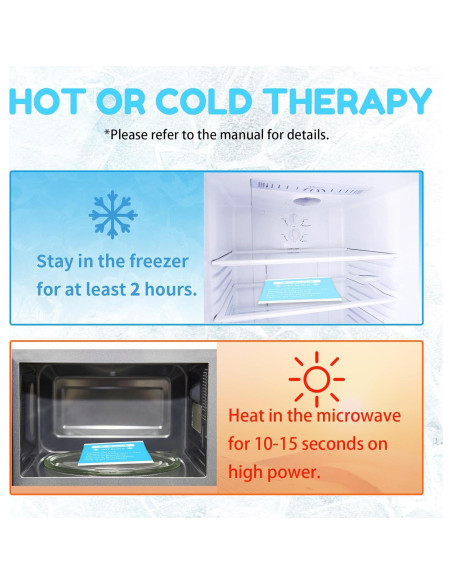 Paquete de Hielo en Gel HI FINE CARE 4 Unidades 13x13 cm