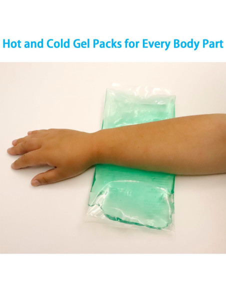 Paquete de Hielo en Gel HI FINE CARE 4 Unidades 13x13 cm