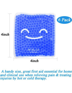 Paquete de Hielo para Niños HI FINE CARE 6 Unidades 10 cm 2