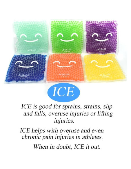 Paquete de Hielo para Niños HI FINE CARE 6 Unidades 10 cm