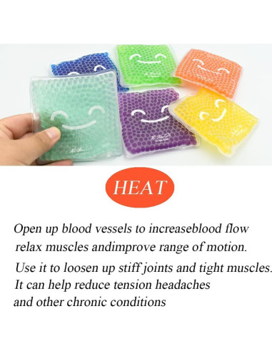 Paquete de Hielo para Niños HI FINE CARE 6 Unidades 10 cm