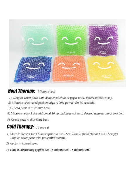 Paquete de Hielo para Niños HI FINE CARE 6 Unidades 10 cm