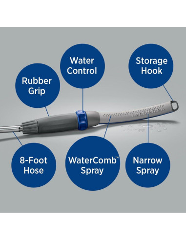 Accesorio de Ducha para Perros Waterpik Pet Wand Pro 33cm