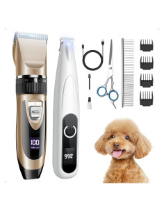 Kit de Aseo para Perros PAPMINI Inalámbrico 2 en 1