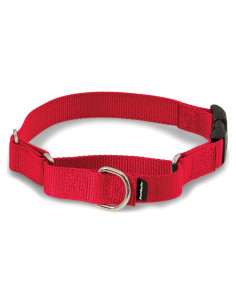 Collar Martingale PetSafe Rojo 2,54 cm Mediano Nylon