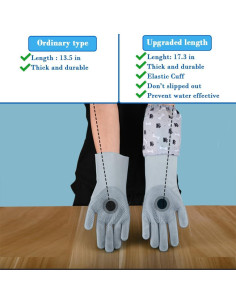 Guantes de Aseo para Mascotas 1TO3GO Gris - Silicona 2