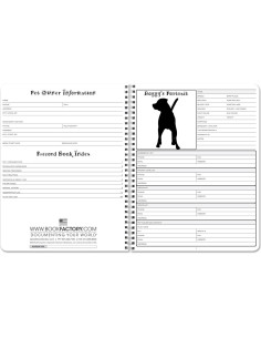 Diario de Salud para Perros BookFactory - 100 Páginas 2