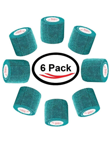 Cinta Vet Wrap Autoadhesiva Prairie Horse 5,08 cm Verde Cazador