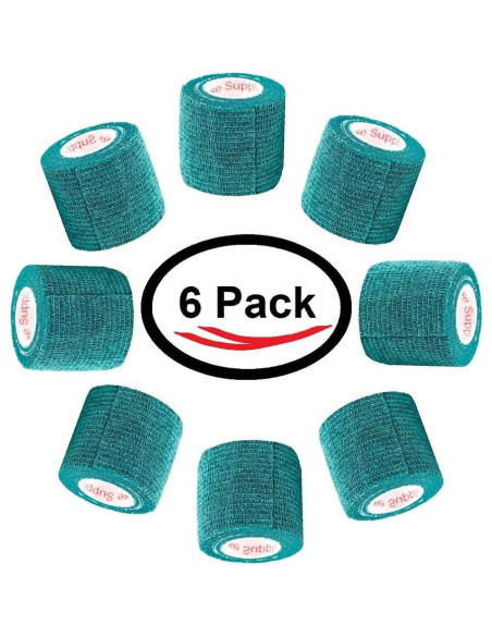 Cinta Vet Wrap Autoadhesiva Prairie Horse 5,08 cm Verde Cazador