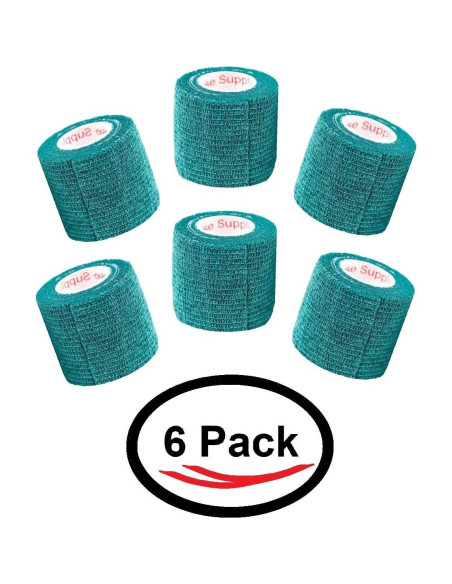 Cinta Vet Wrap Autoadhesiva Prairie Horse 5,08 cm Verde Cazador