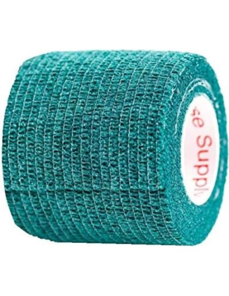 Cinta Vet Wrap Autoadhesiva Prairie Horse 5,08 cm Verde Cazador