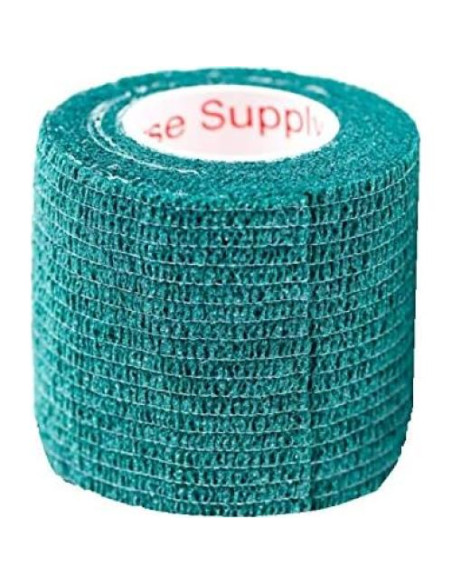 Cinta Vet Wrap Autoadhesiva Prairie Horse 5,08 cm Verde Cazador