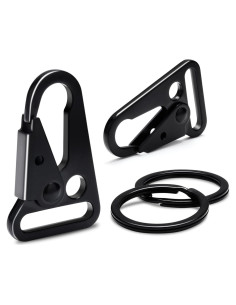 12 Ganchos de Metal CooBigo 1" para Llaveros y Accesorios