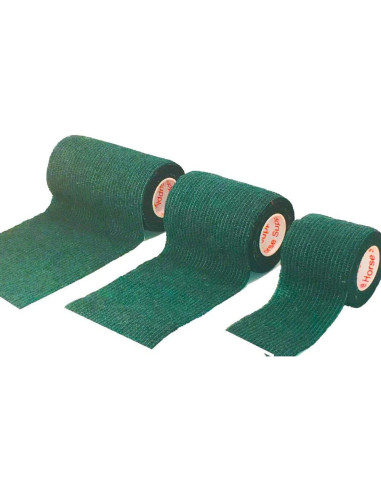 Cinta Vet Wrap Autoadhesiva Prairie Horse 5,08 cm Verde Cazador