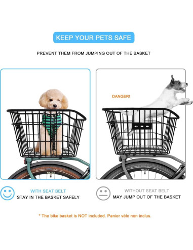 Cinturón de Seguridad para Perros MATTISAM Negro