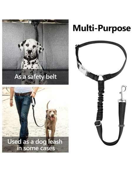 Cinturón de Seguridad para Perros Plutus Pet Ajustable 40-86 cm Cinturón de Seguridad para Perros Plutus Pet Ajustable 40-86 cm